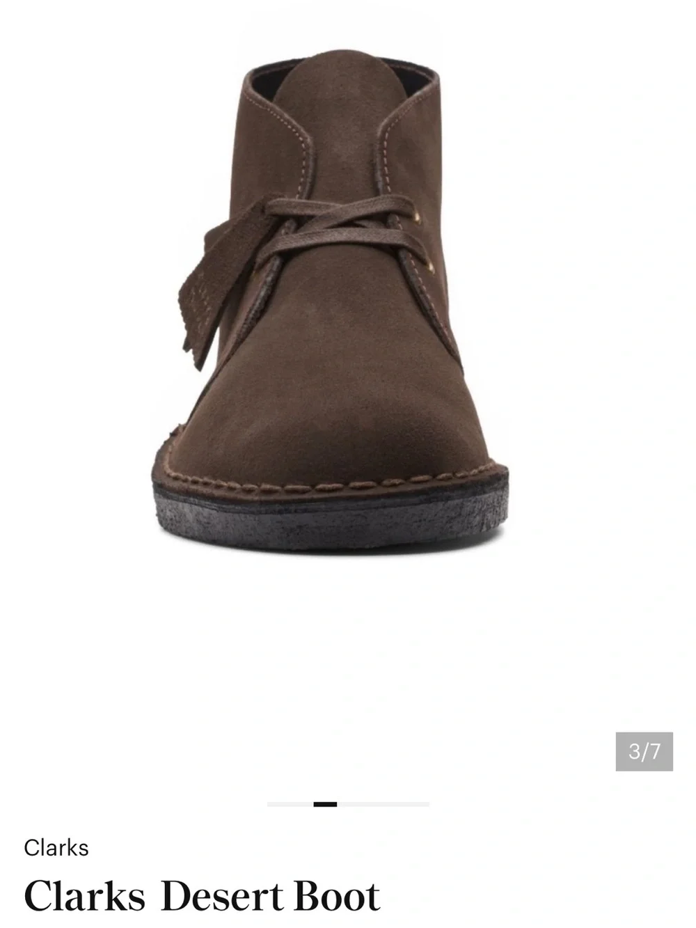 Clarks Brown Suede Desert Boots Chukka Original men’s 7 women’s 9